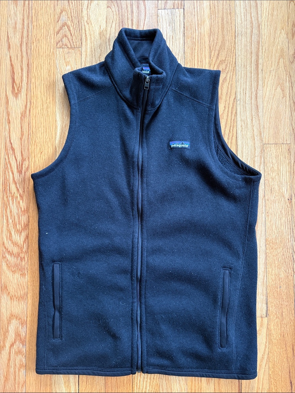 Patagonia Women’s Black Full-Zip Fleece Vest